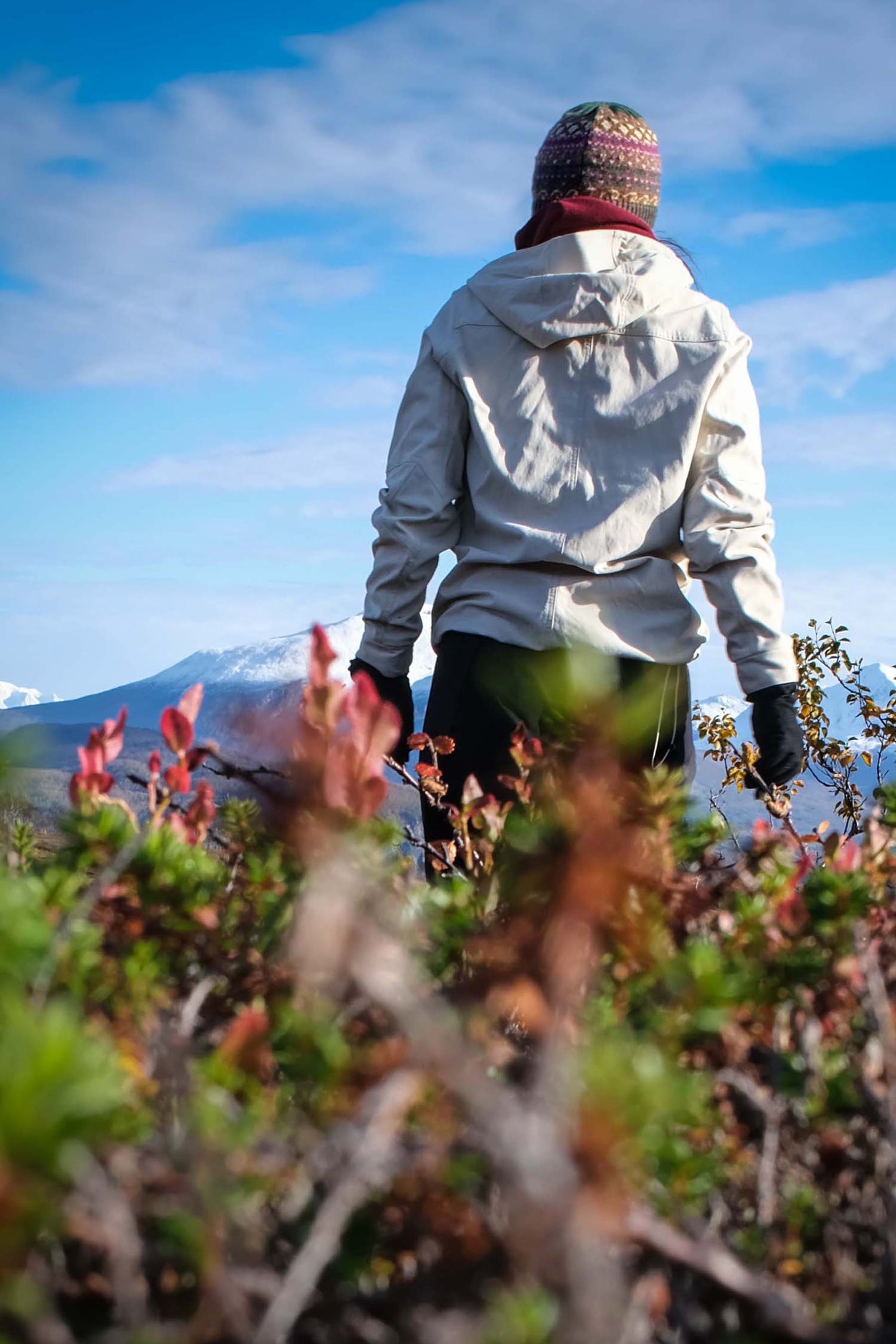 Burra Fern Reflective Beanie Hat