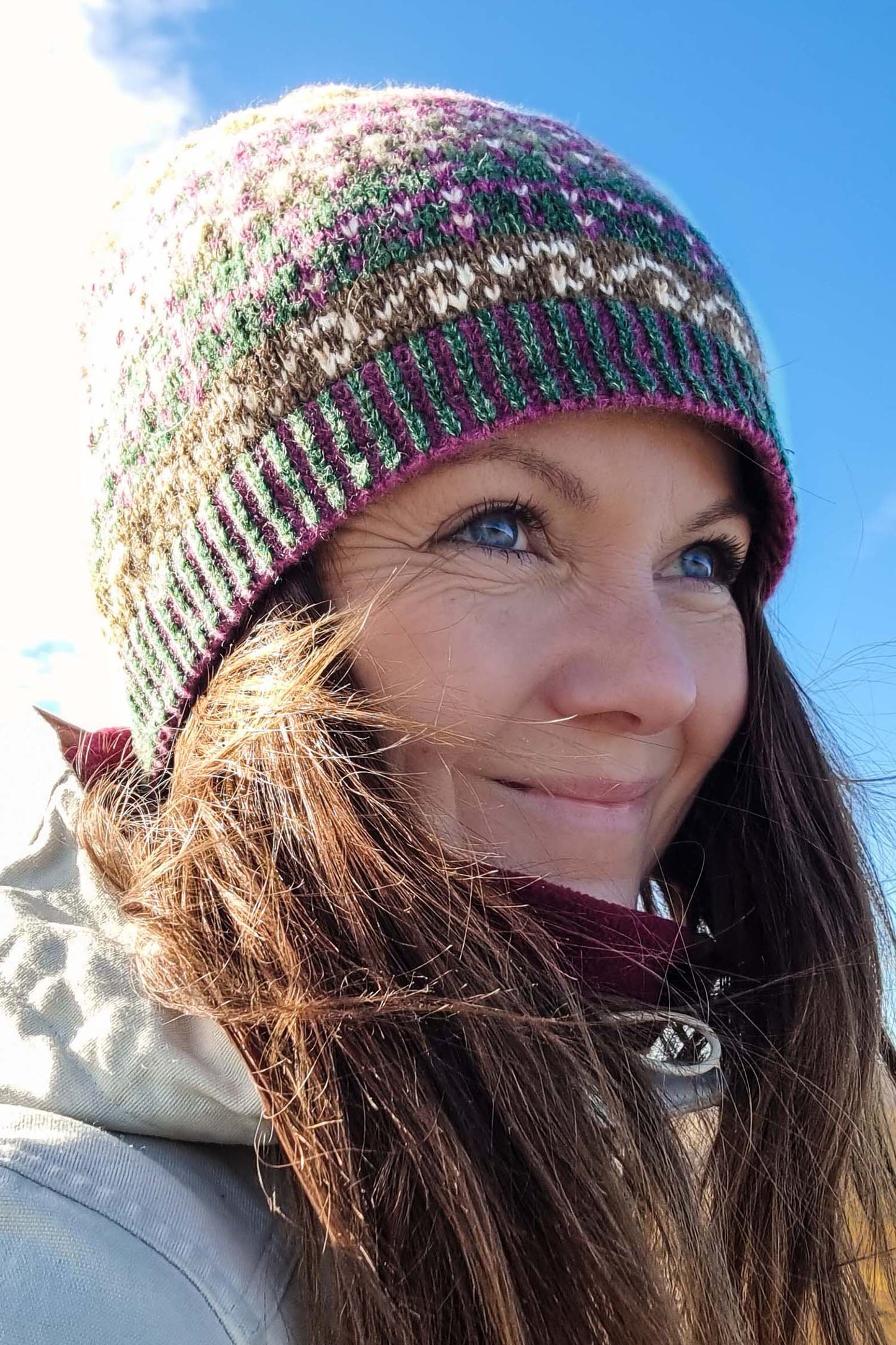 Burra Fern Reflective Beanie Hat