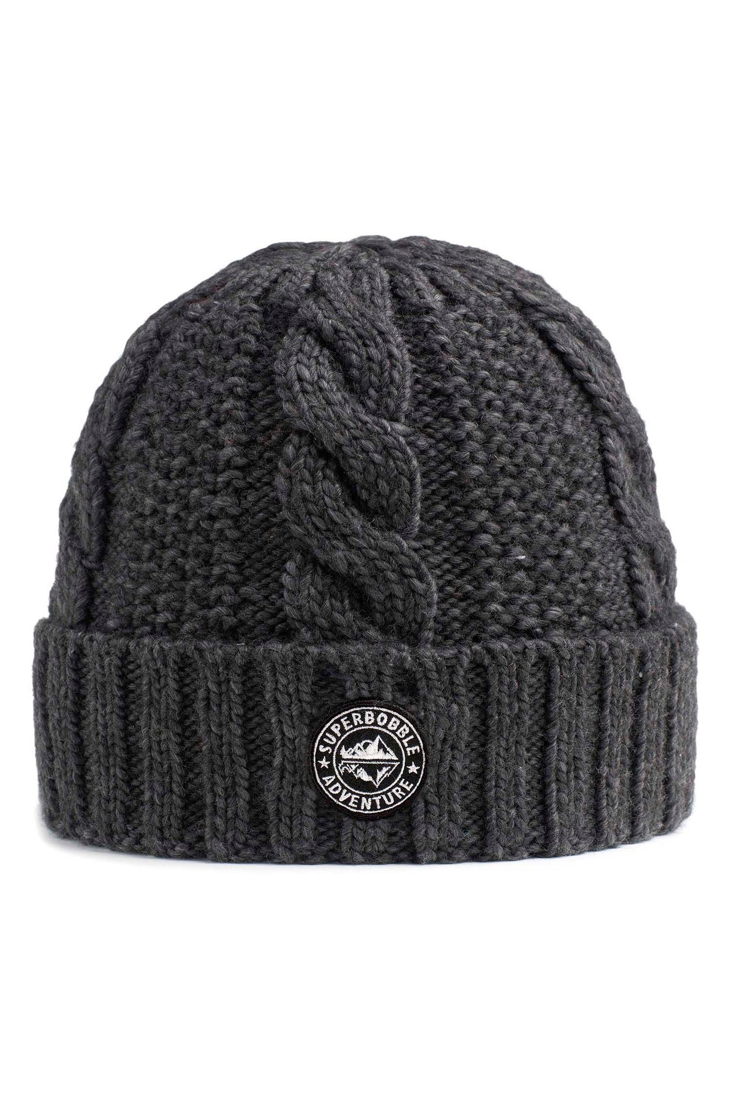 Fisherman's Charcoal Beanie Hat