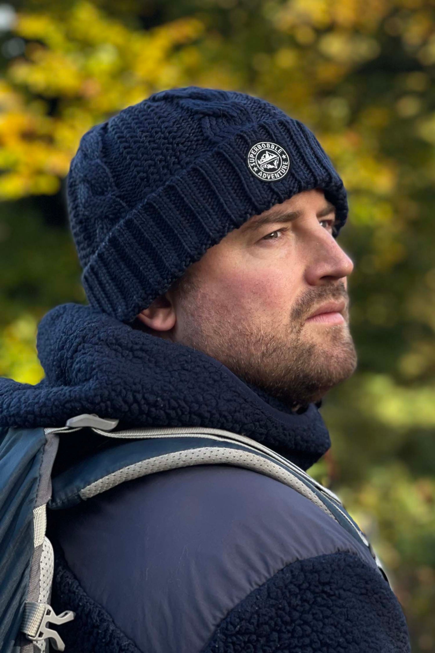 Fisherman's Deep Navy Beanie Hat