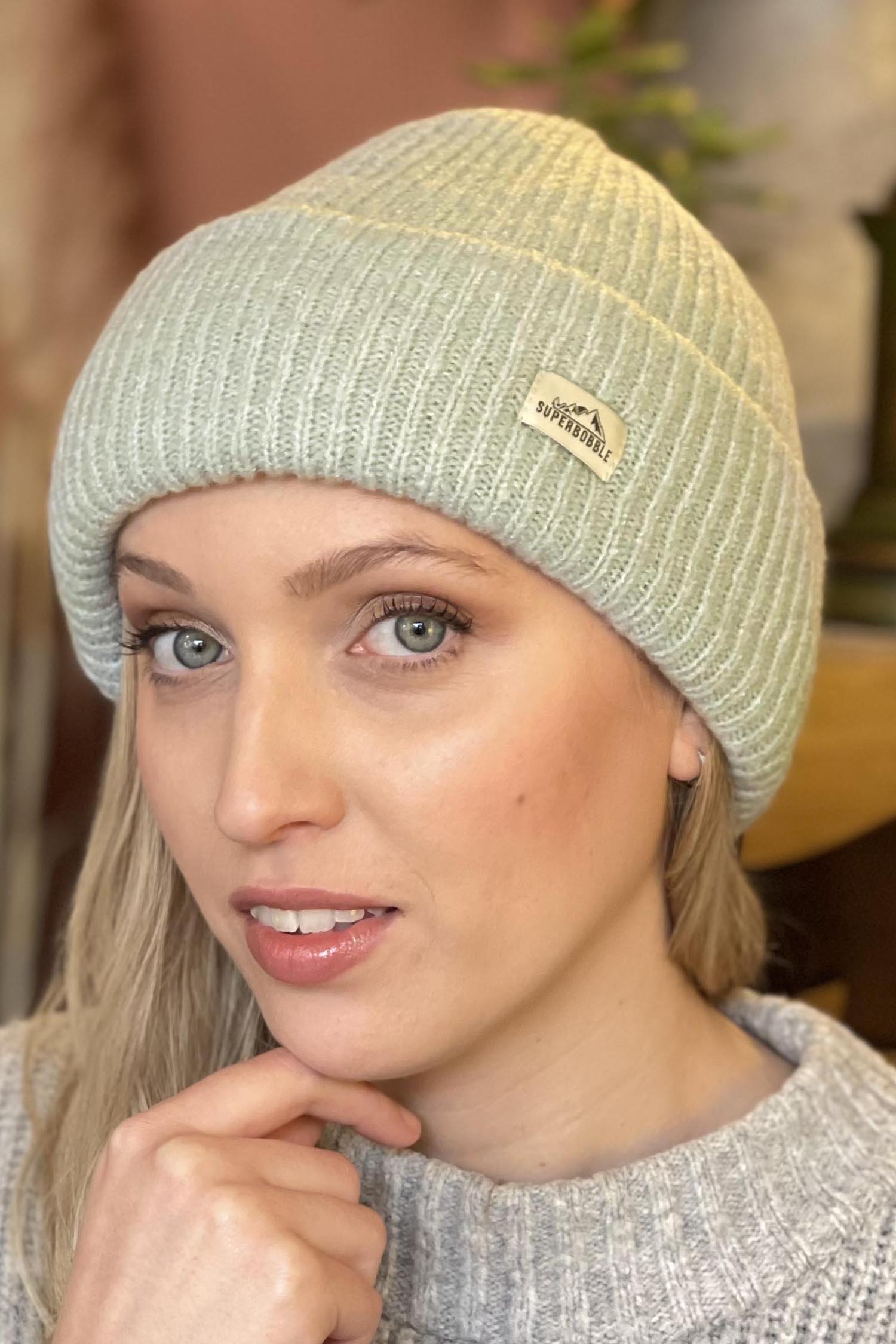 Spearmint Fashion Beanie Hat – SuperBobble