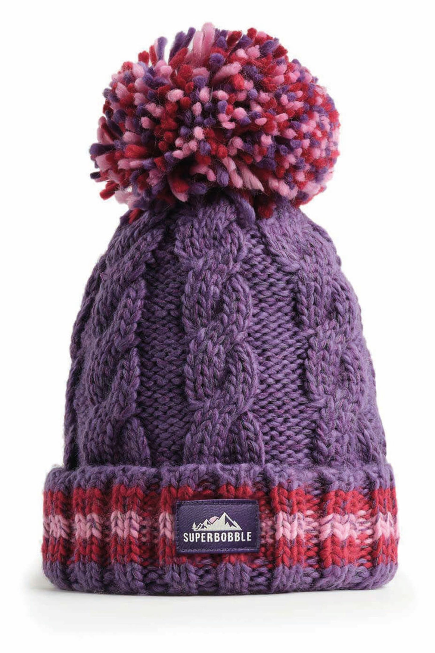 Berries Cable Knit Hat
