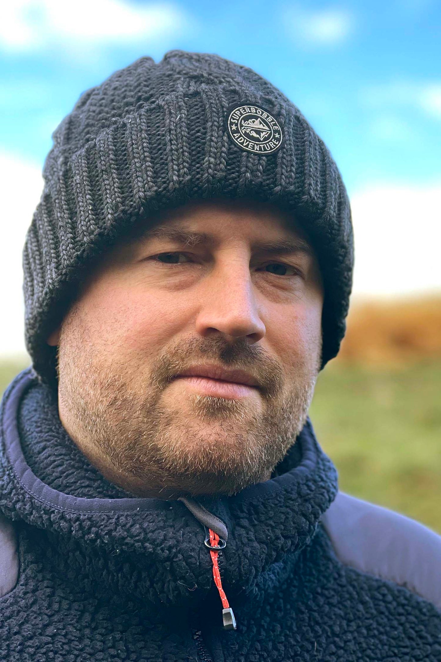 Fisherman's Charcoal Beanie Hat