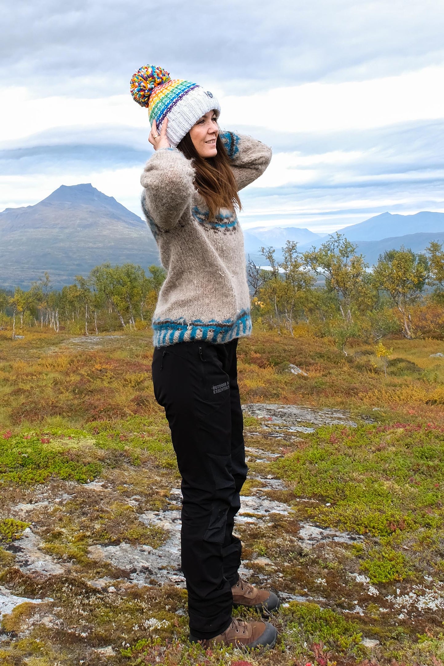 Glacier Rainbow Reflective Hat