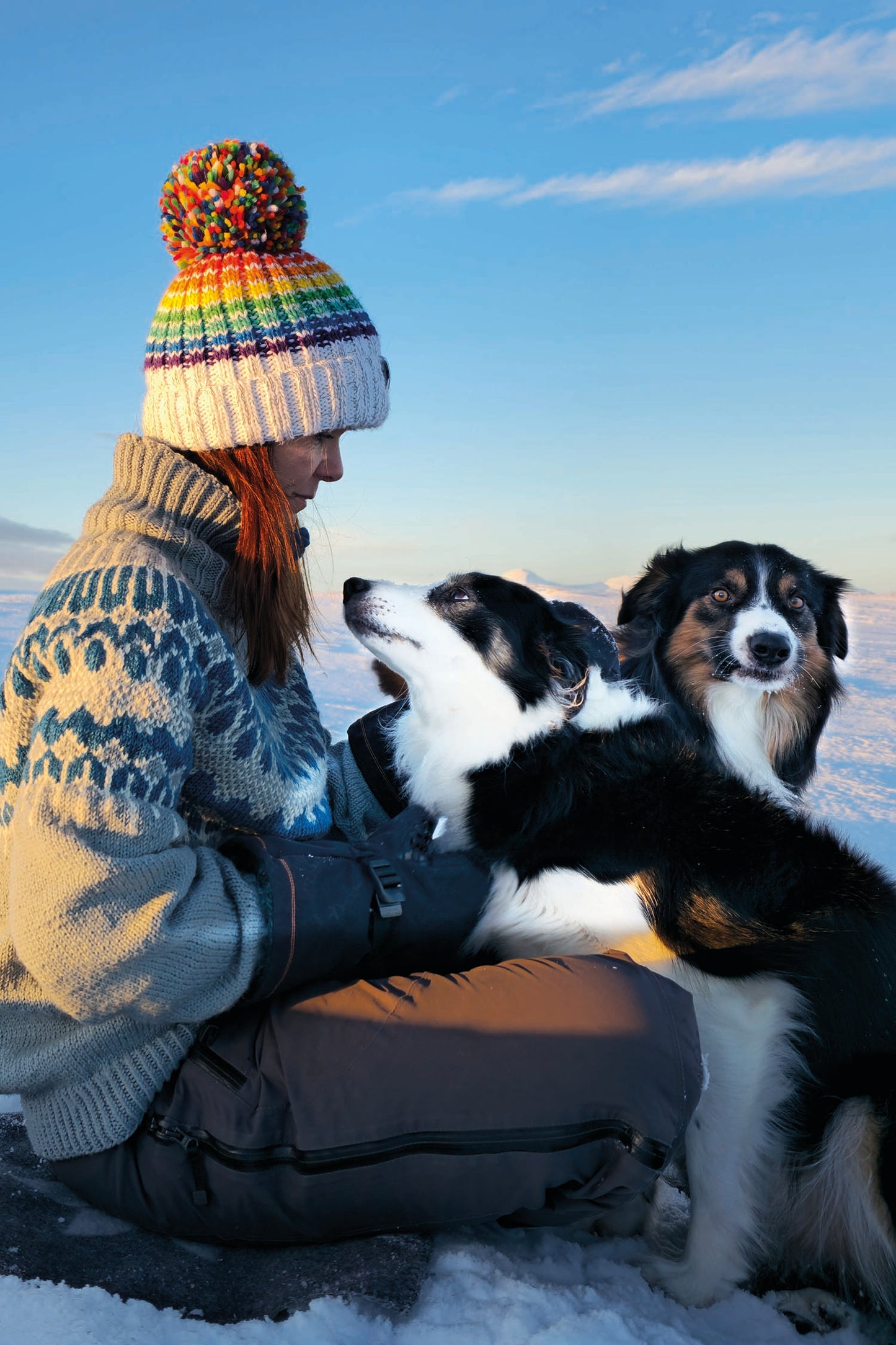 Glacier Rainbow Reflective Hat