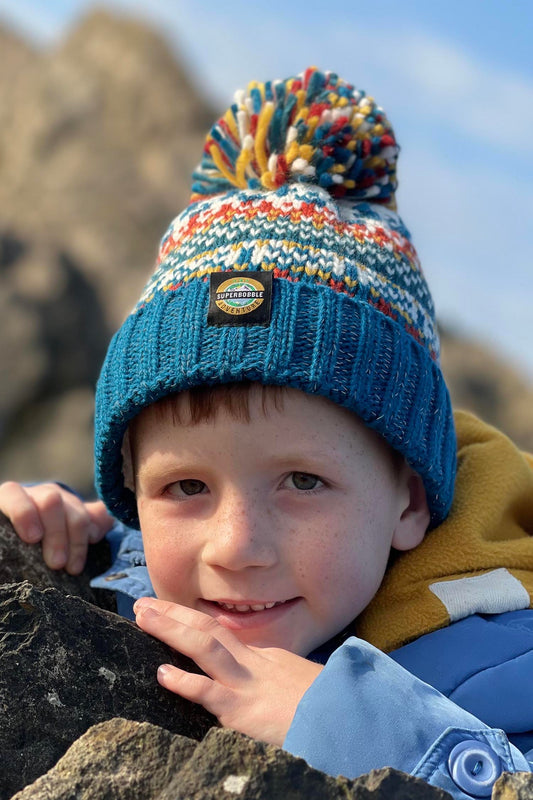 Kids Fjord Nordic Knit Hat