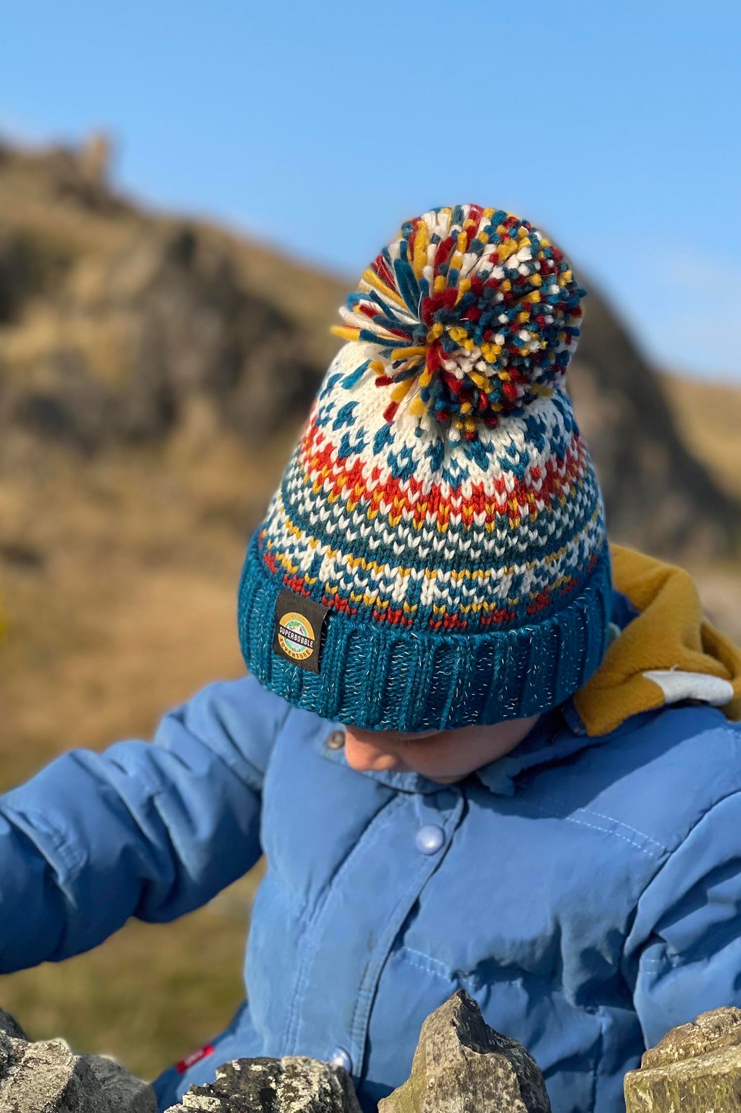 Kids Fjord Nordic Knit Hat