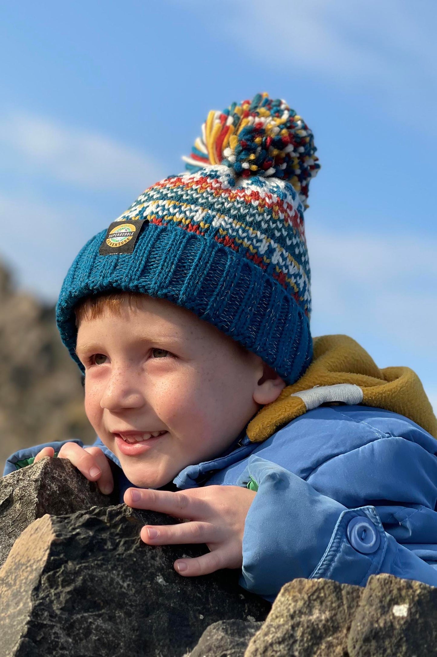 Kids Fjord Nordic Knit Hat