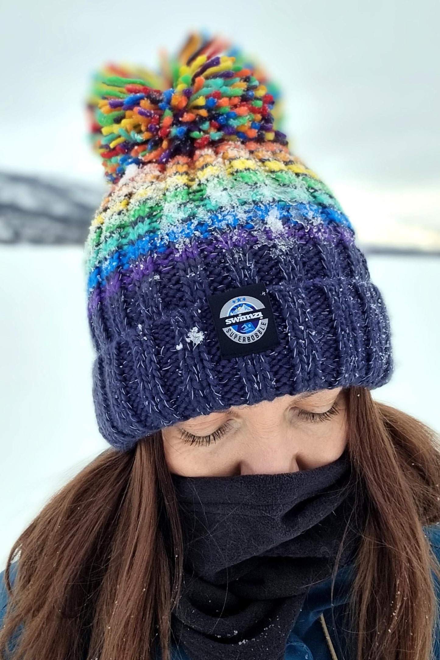 Rainbow Pride Midnight Blue Hat