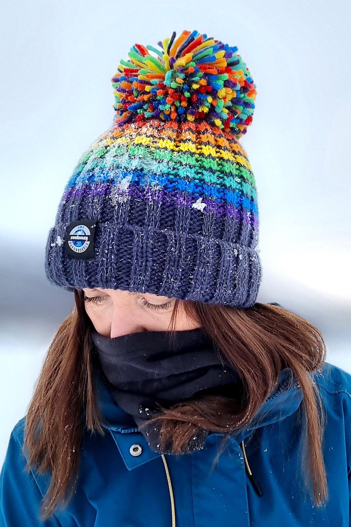 Rainbow Pride Midnight Blue Hat