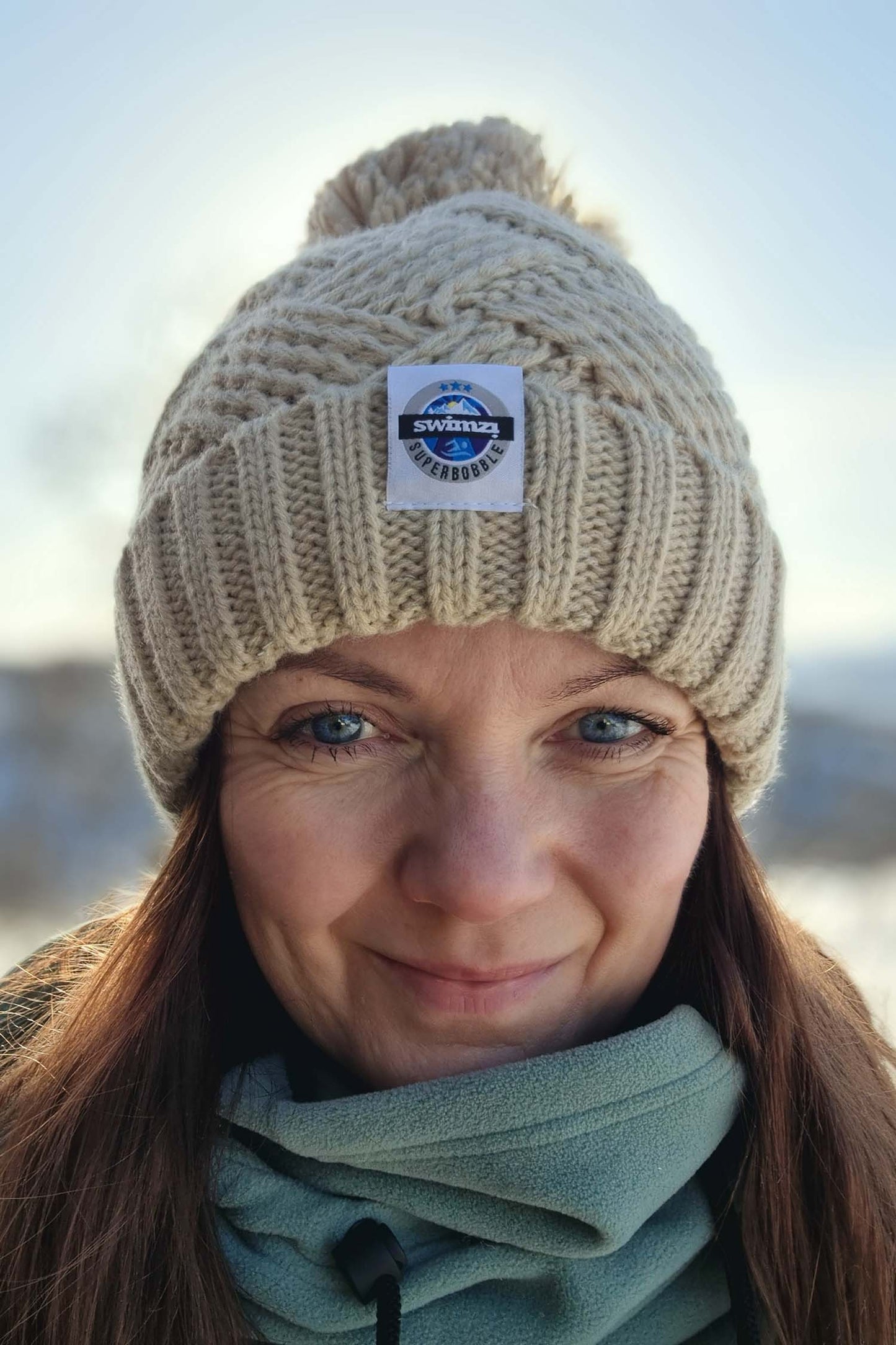 Oatmeal Patchwork Hat