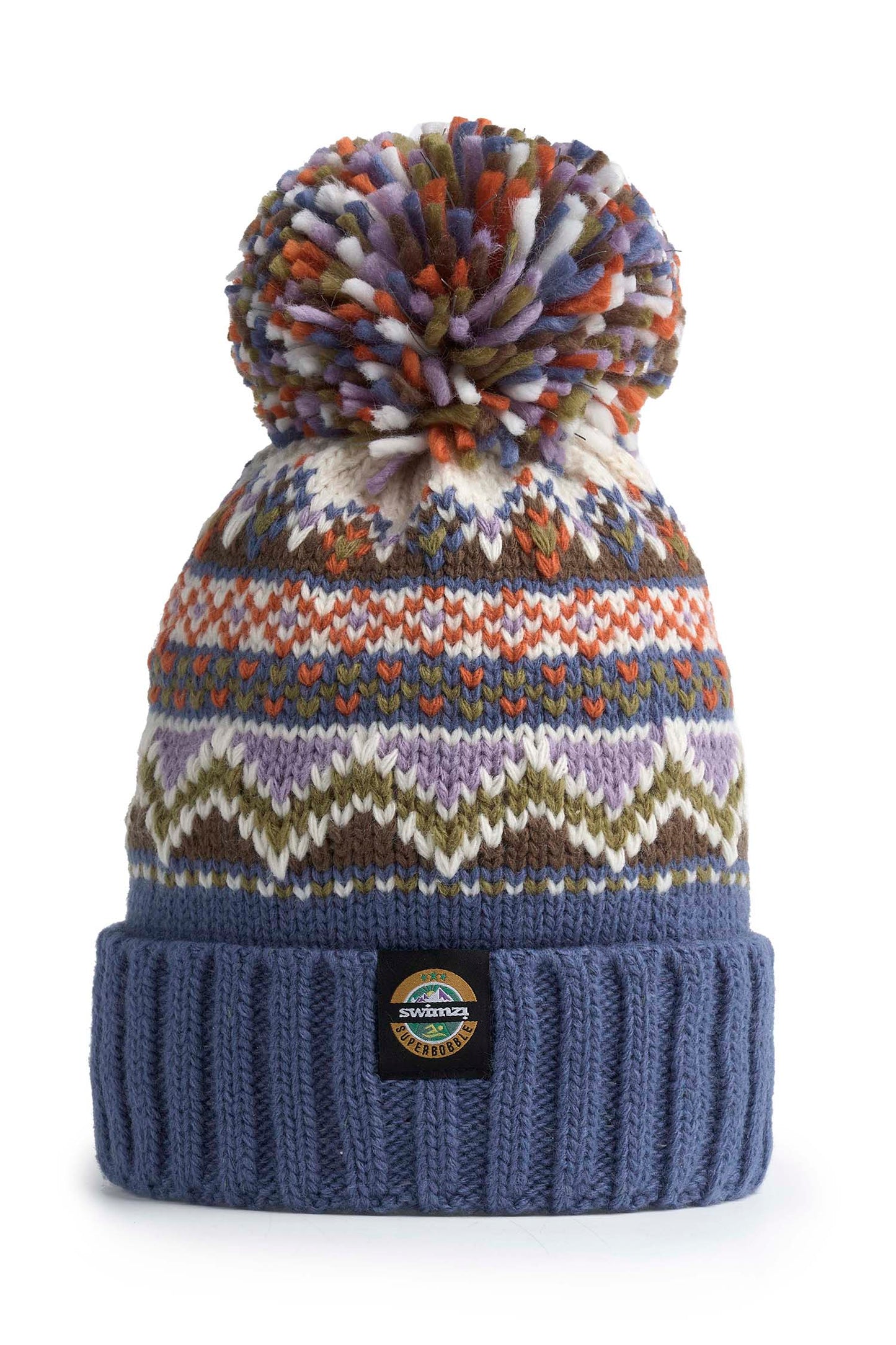 Ocean  Fairisle Knit Hat