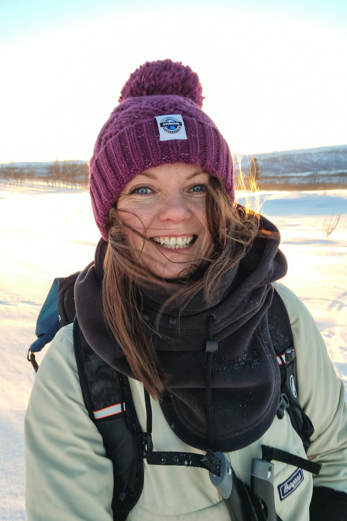 Rhubarb Patchwork Hat