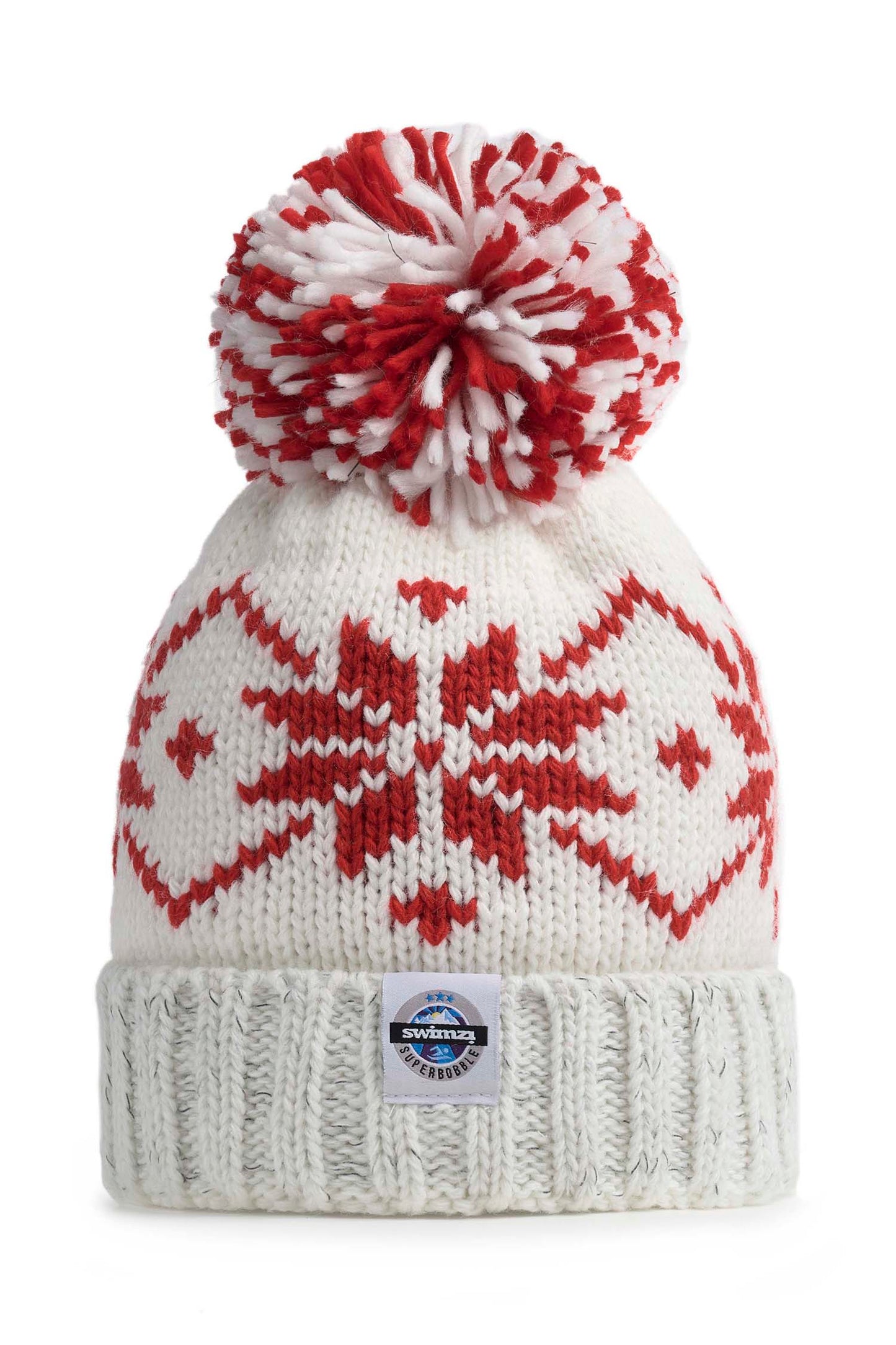 Ruby Flora Nordic Knit Hat