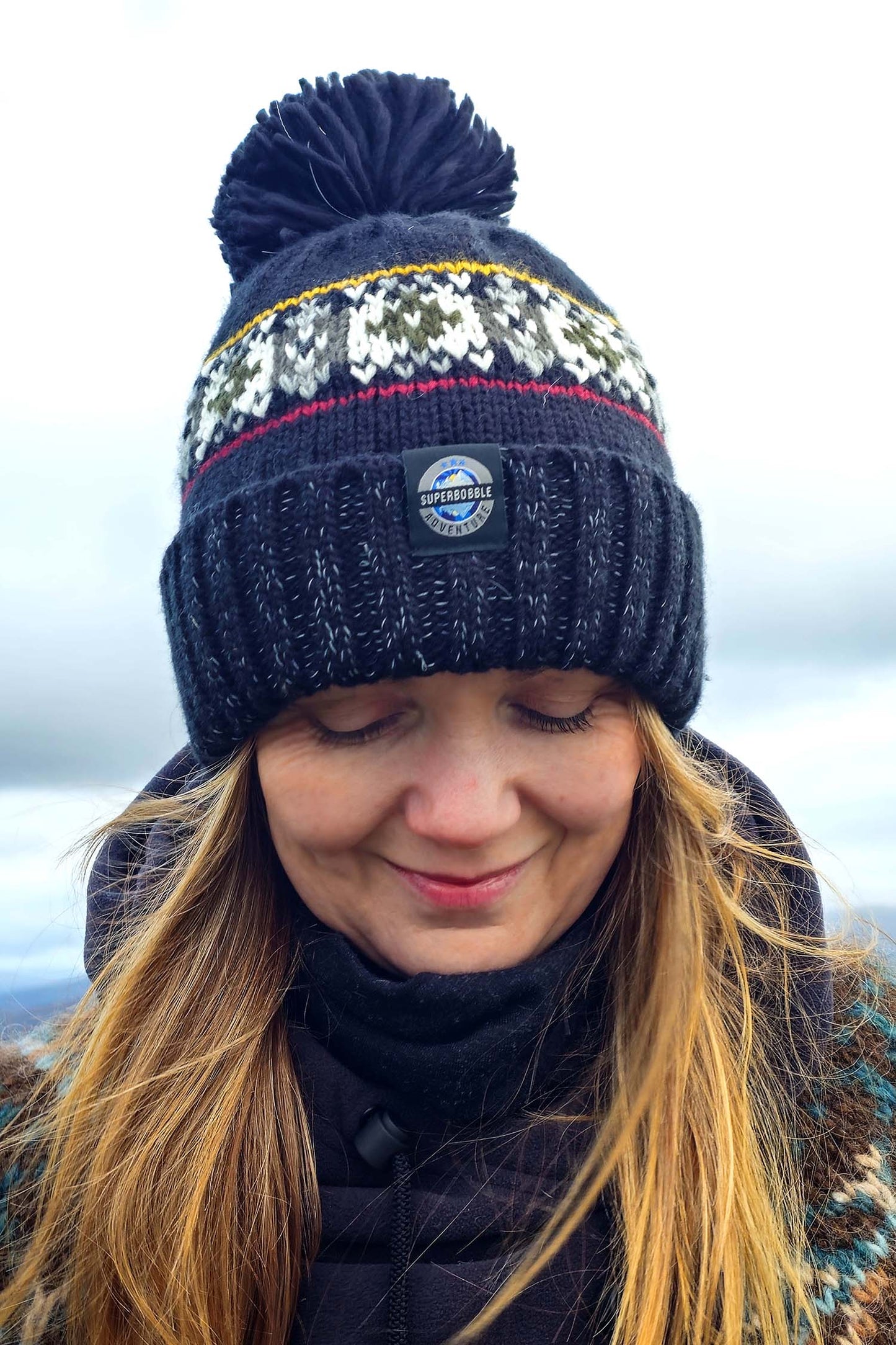 Shadow Pine Fairisle Knit Hat