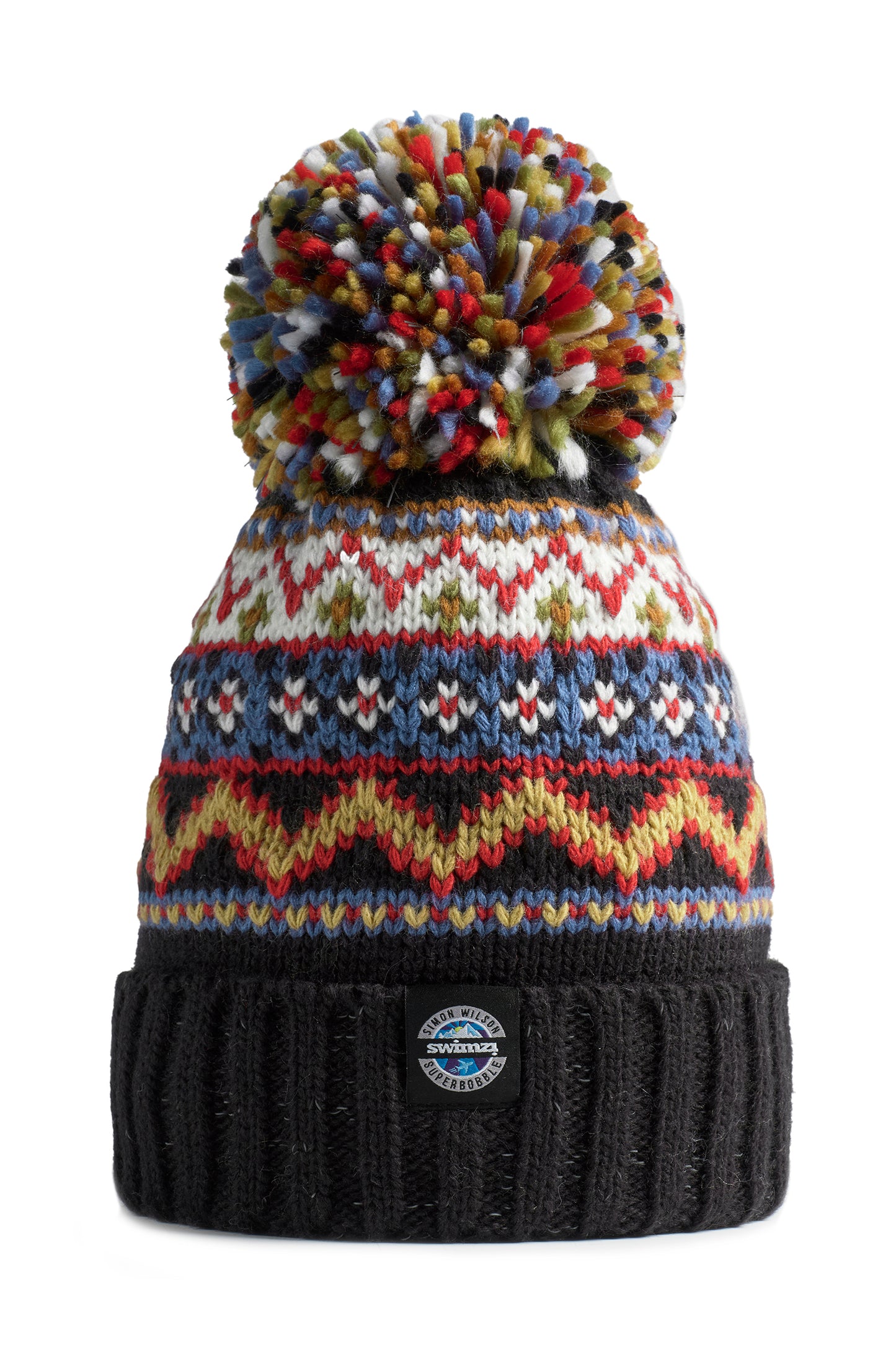 Simon Wilson Fairisle Knit Hat