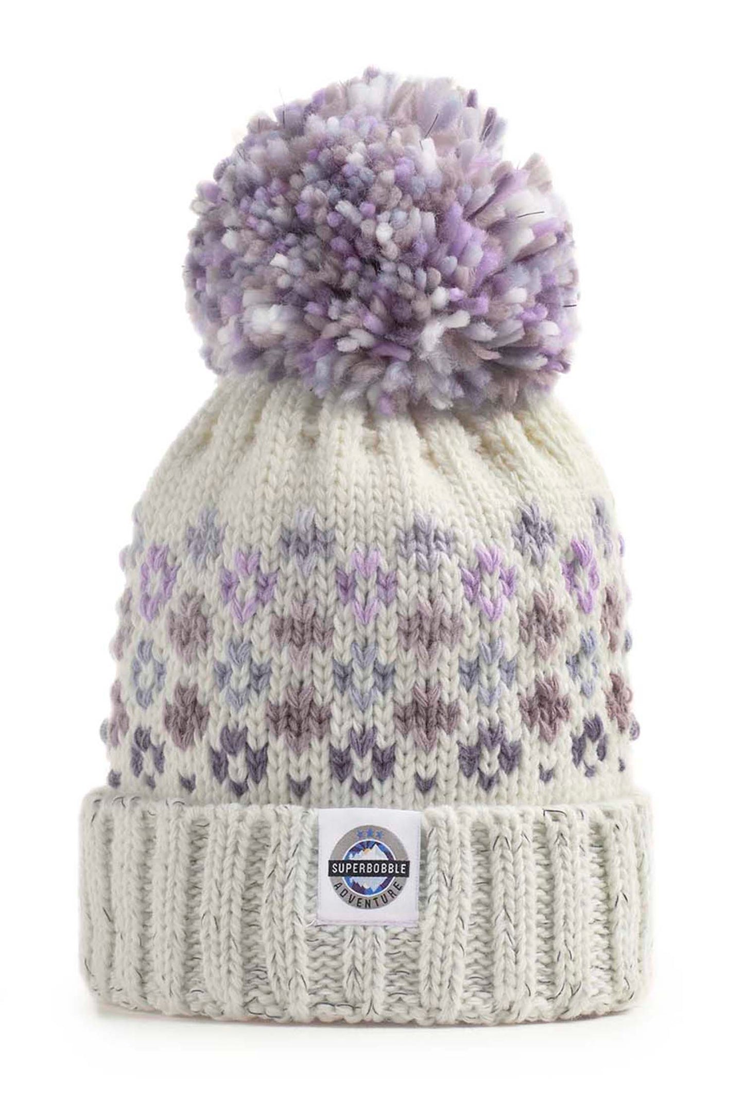 Snowfall Nordic Knit Hat