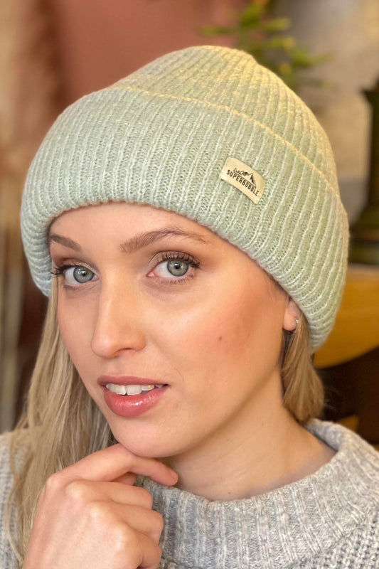 Spearmint Ladies Fashion Beanie Hat