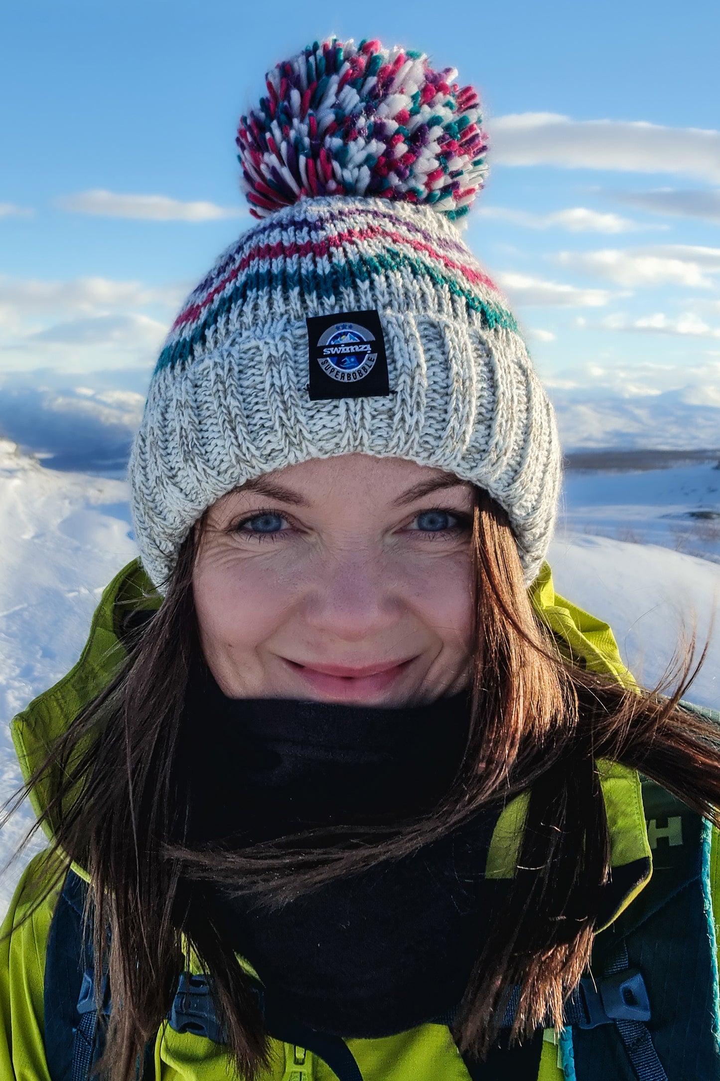 Winter Glacier Reflective Hat